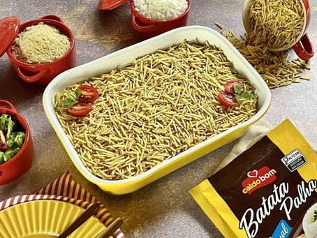 Salpicão com batata palha