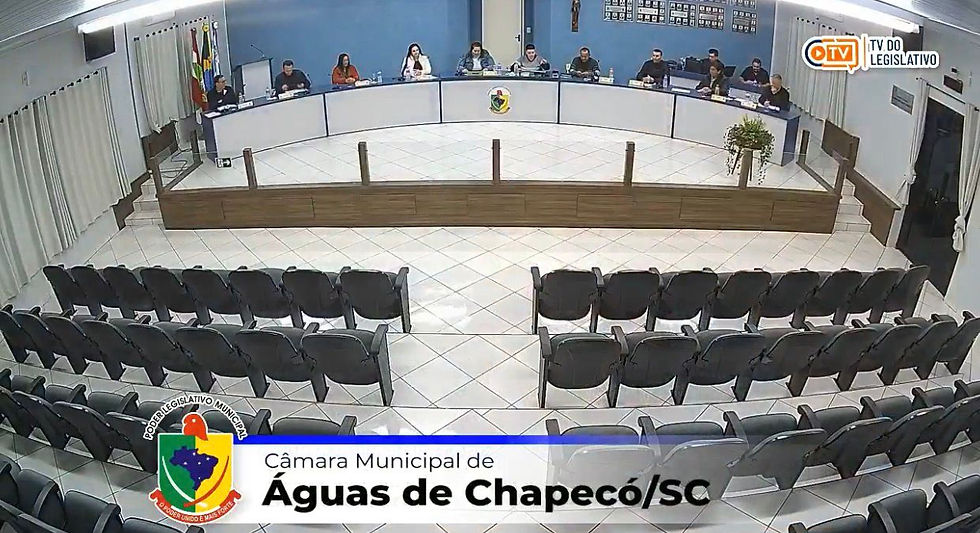Águas de Chapecó: Vereadores aprovam quatro projetos durante sessão