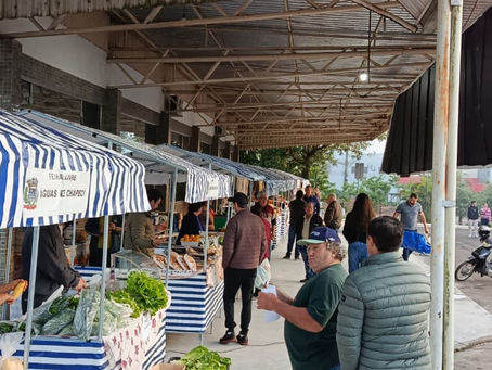 Águas de Chapecó inaugura feira agroecológica e do artesanato