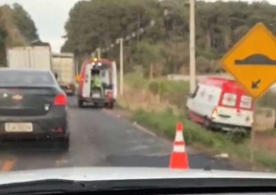 Menores feridos após queda de moto no Oeste