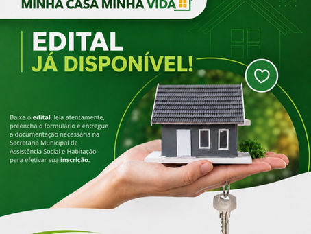 Planalto Alegre publica Edital para interessados em unidades habitacionais