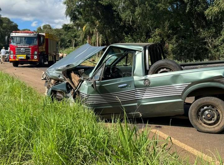 SC 283: Acidente envolve três veículos entre Chapecó e Guatambu