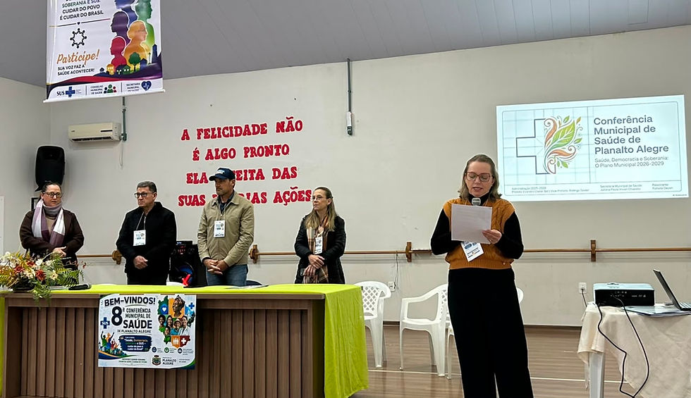 Conferência de Saúde é realizada em Planalto Alegre