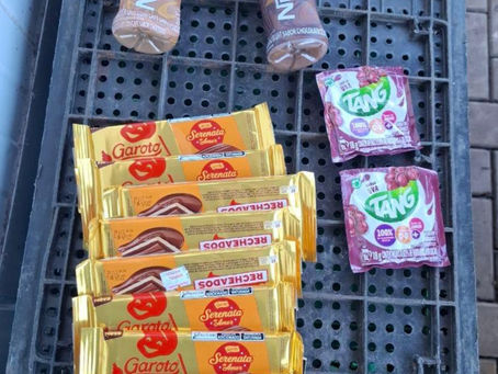 Homem é preso ao tentar furto em mercado de Águas de Chapecó