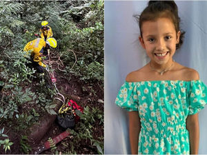 Oeste: Corpo de menina desaparecida é encontrado após 10 dias de buscas