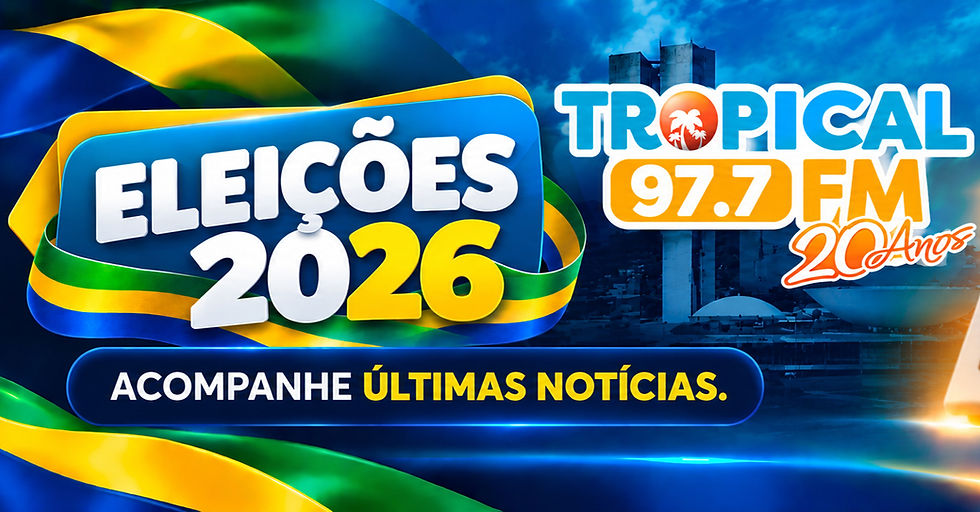 São Carlos: Eleições 2026 na Comarca é na Tropical FM