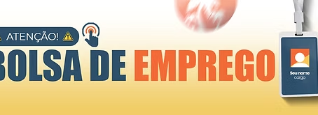 OPORTUNIDADE DE EMPREGO