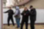 Homesight Inc home inspectors using tablets to document findings during a residential property inspection in Southeastern Wisconsin