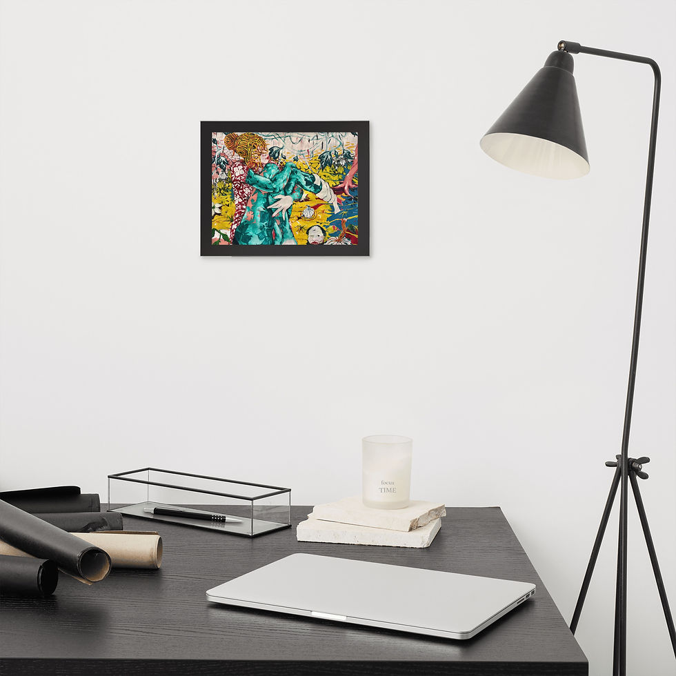 Thumbnail: Garden of Emotion Framed poster