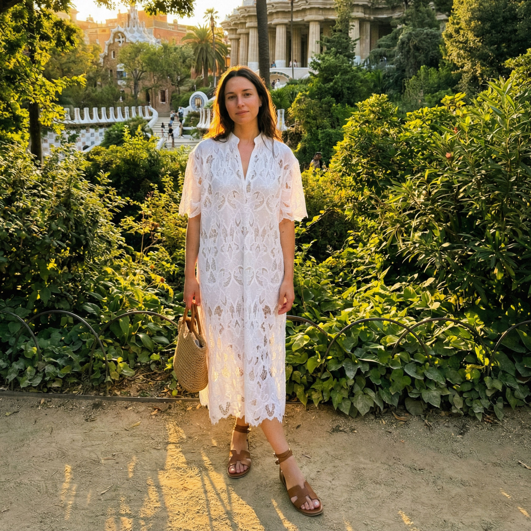 Violetta Broderie Anglais Dress