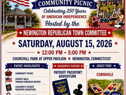 Newington's America's 250 Community Picnic Hosted by the RTC