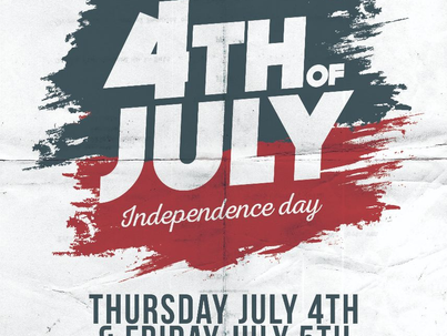 4th of July 2024 Schedule