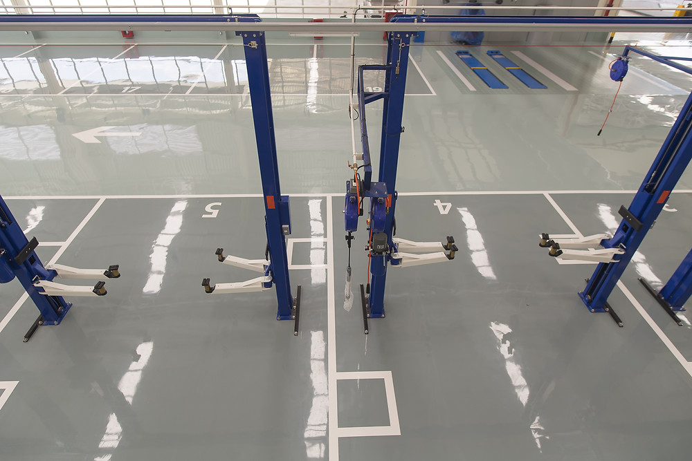 Beasutilly installed commercial epoxy flooring in Nashville, TN