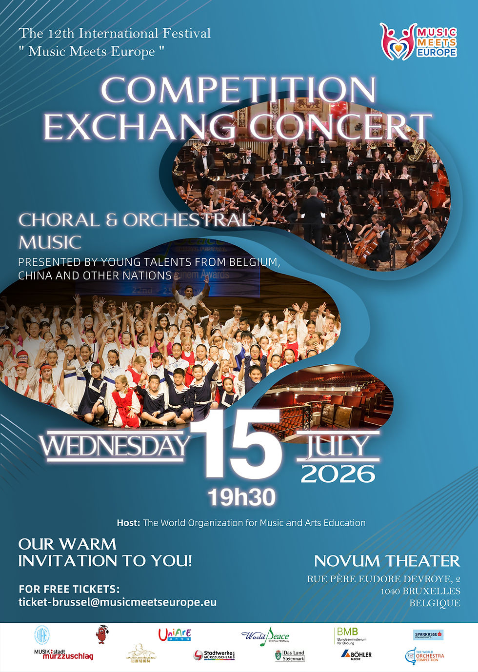 Music Meets Europe Brussel Concert - 15.July