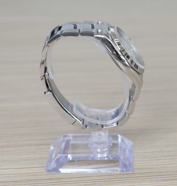 Rolex Datejust 36 – Tuxedo Dial, White Gold Fluted Bezel