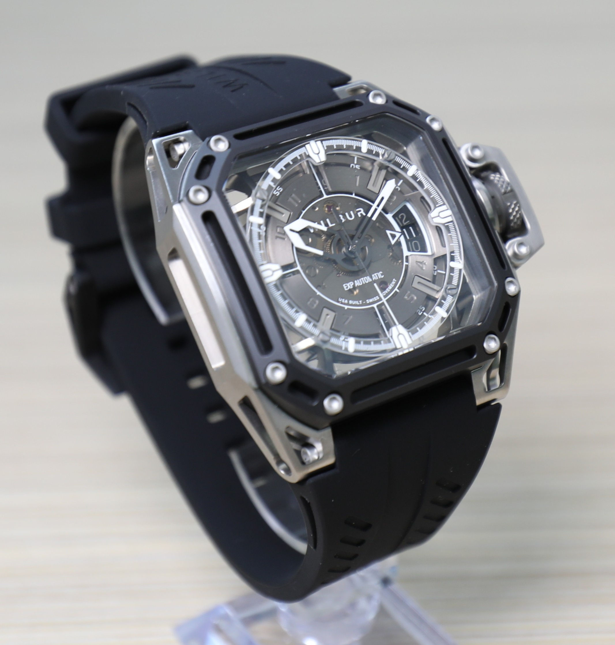 Wilbur EXP A1 - 41.5mm - Titanium and Black Ceramic - Limited 100pcs - Automatic