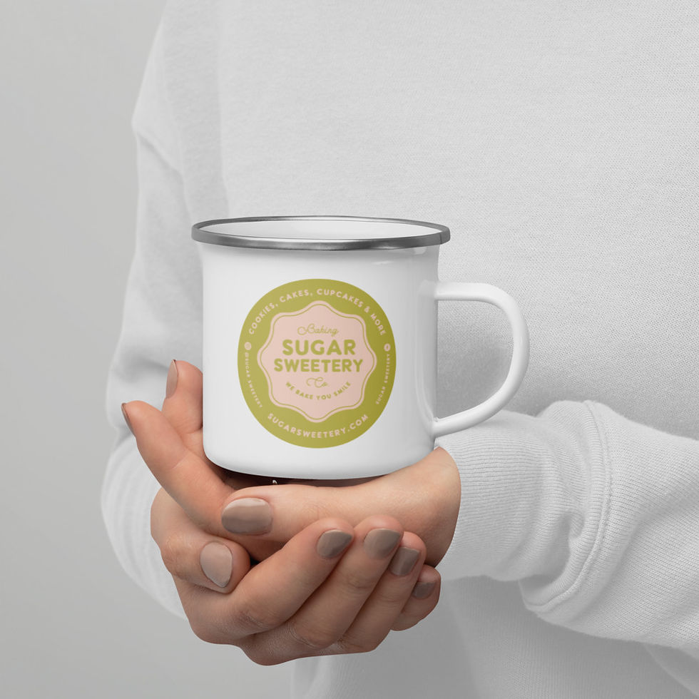 Thumbnail: Sweet State of Mind Enamel Mug