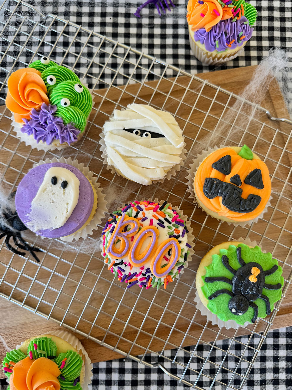 Boo Crew Cupcakes 