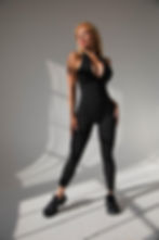 Thumbnail: Halter Jumpsuit – Midnight Black
