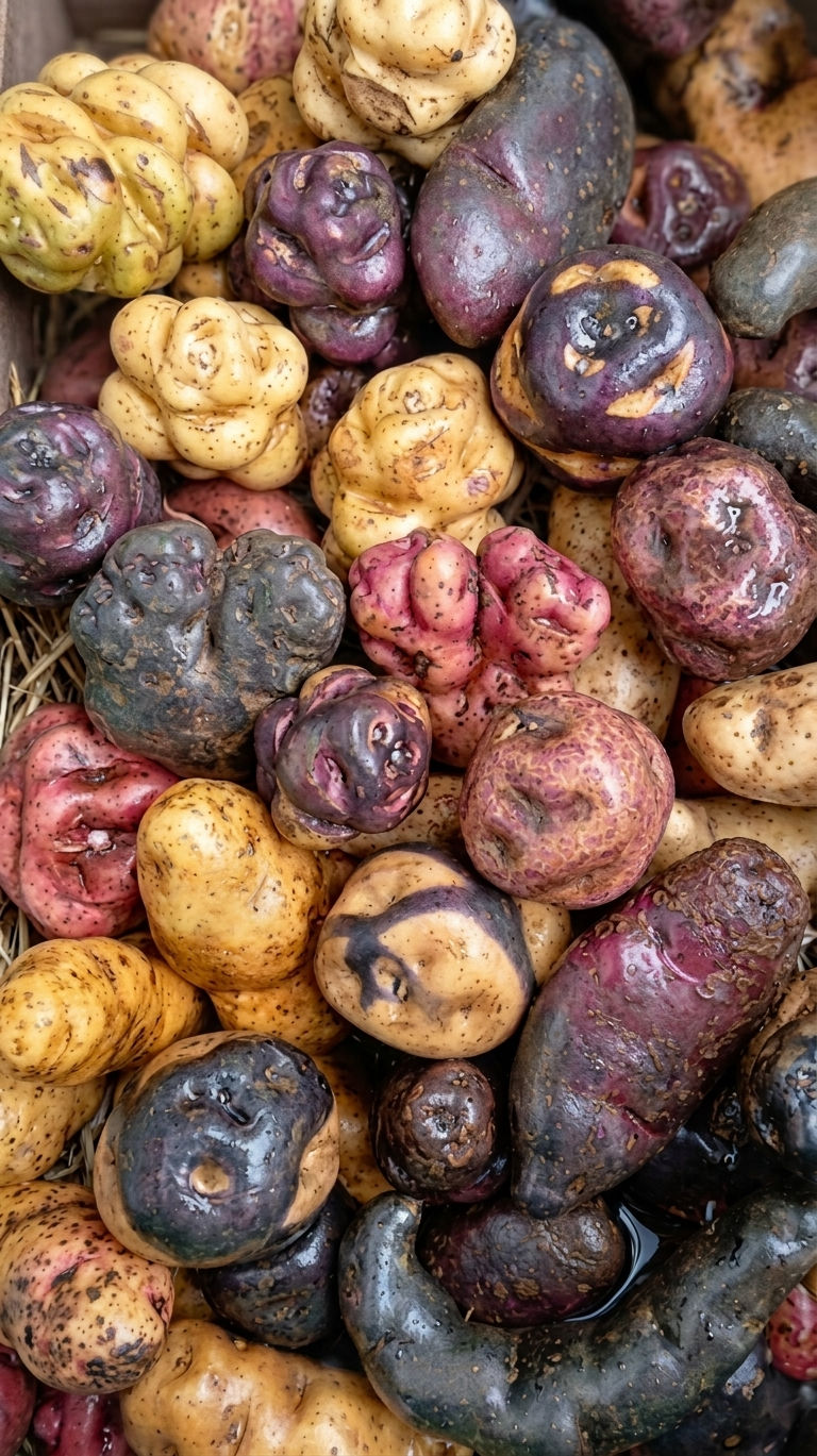 imagen de papas nativas