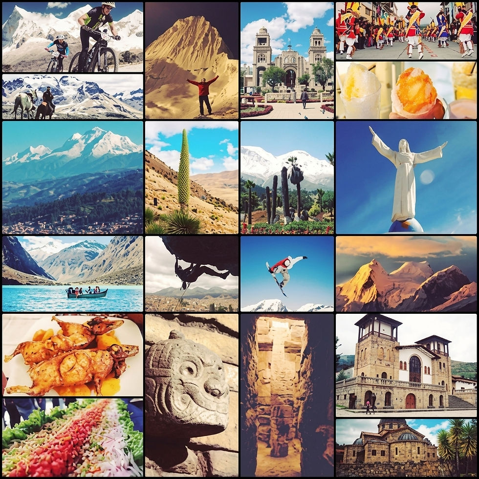 Embárcate en una aventura inolvidable en Huaraz: descubre paisajes impresionantes, historia antigua y una cultura vibrante. ¡Vive la emoción de explorar esta joya andina!