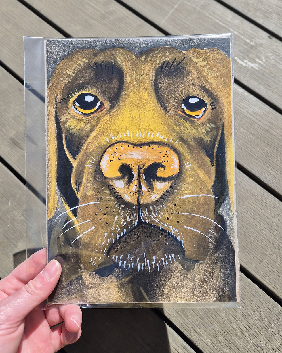 Thumbnail: Chocolate Lab Print