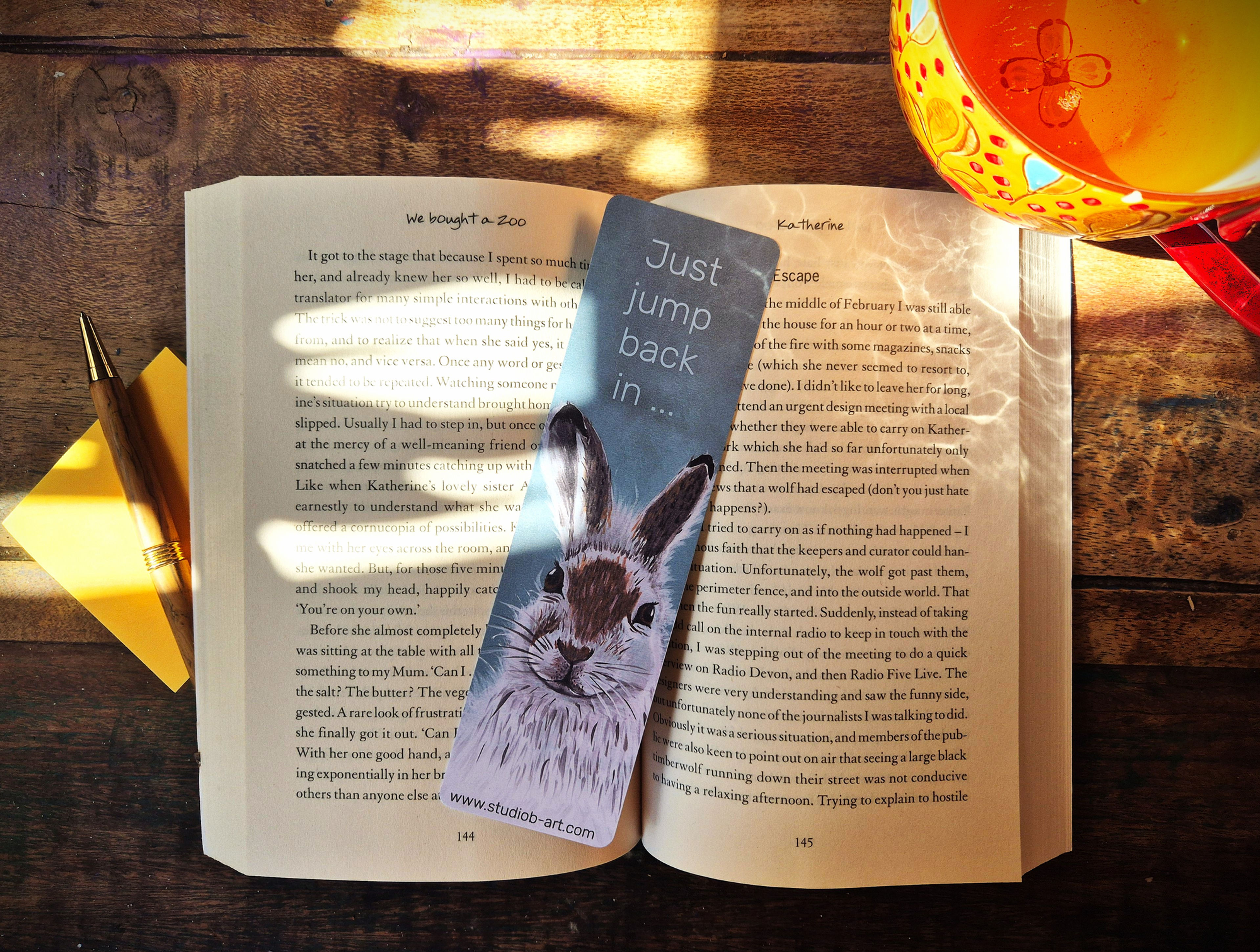 Hare Bookmark
