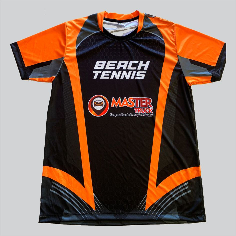 Camisa personalizada beach tenis sublimação