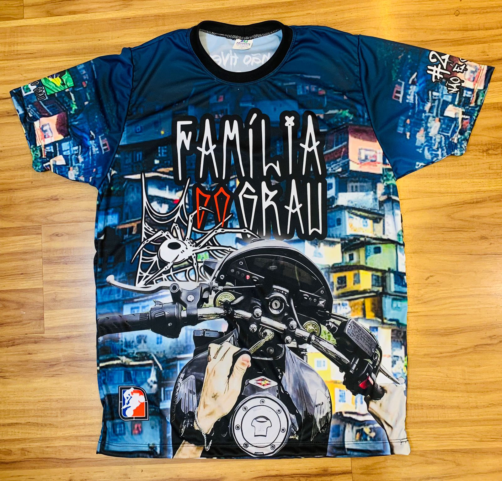 cópia de Camisa Família do Grau Azul 244 Favela