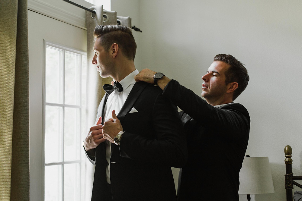 In The Groom's Room