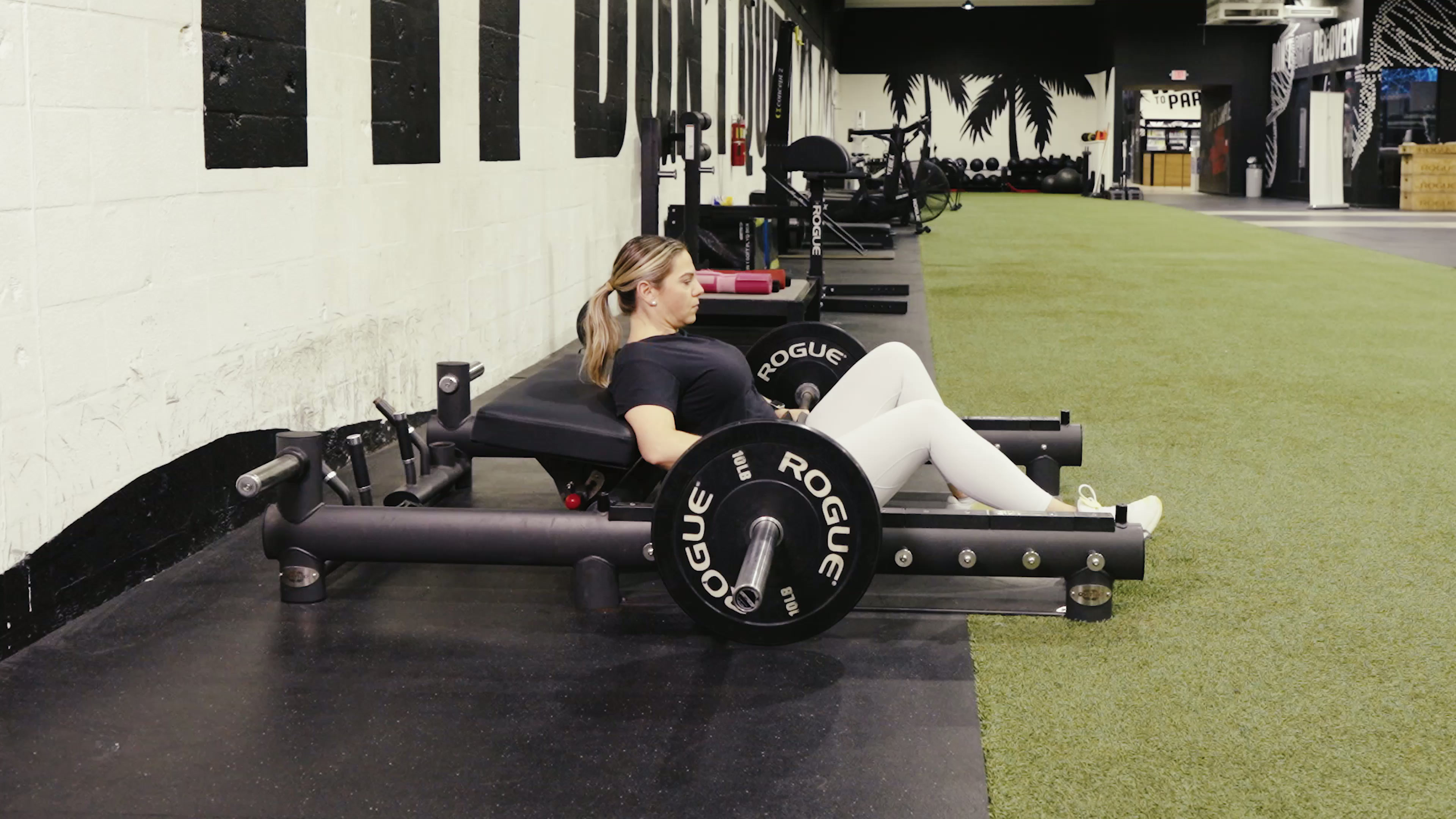 B Stance Hip Thrust