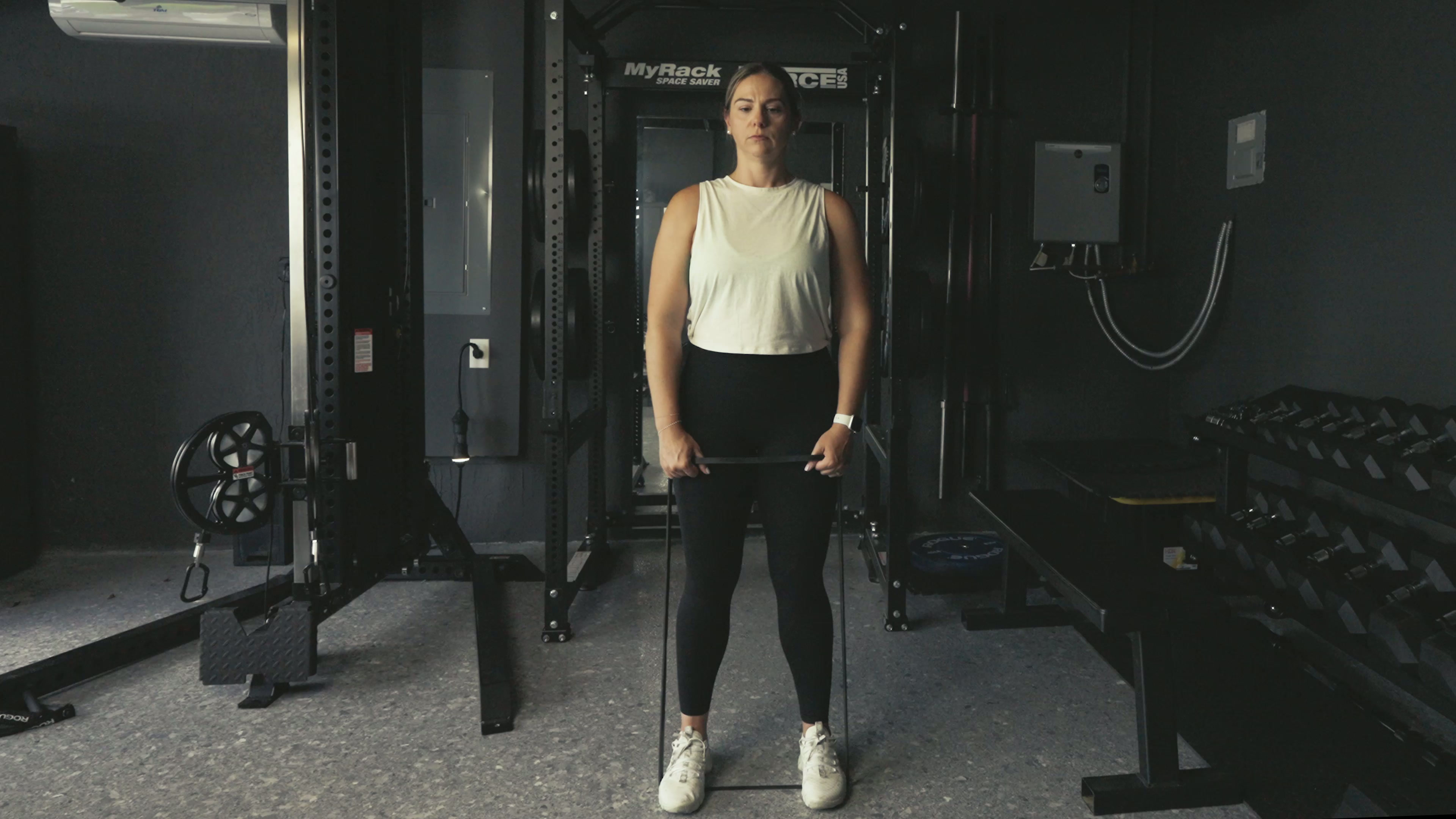 Banded Front Raise