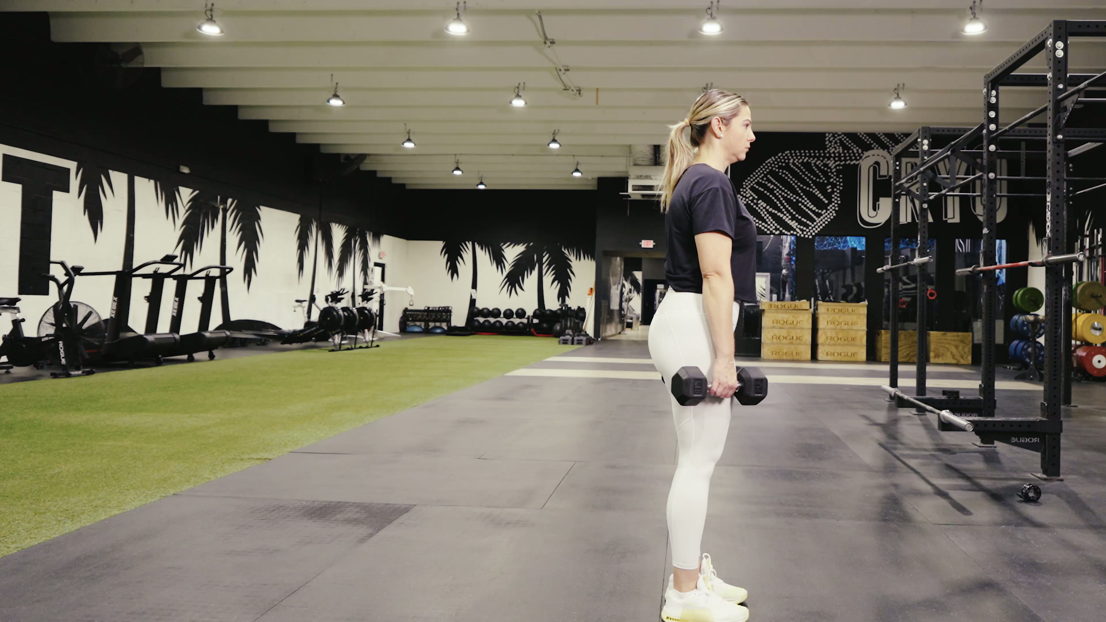 Rear Foot Elevated Romanian Deadlift