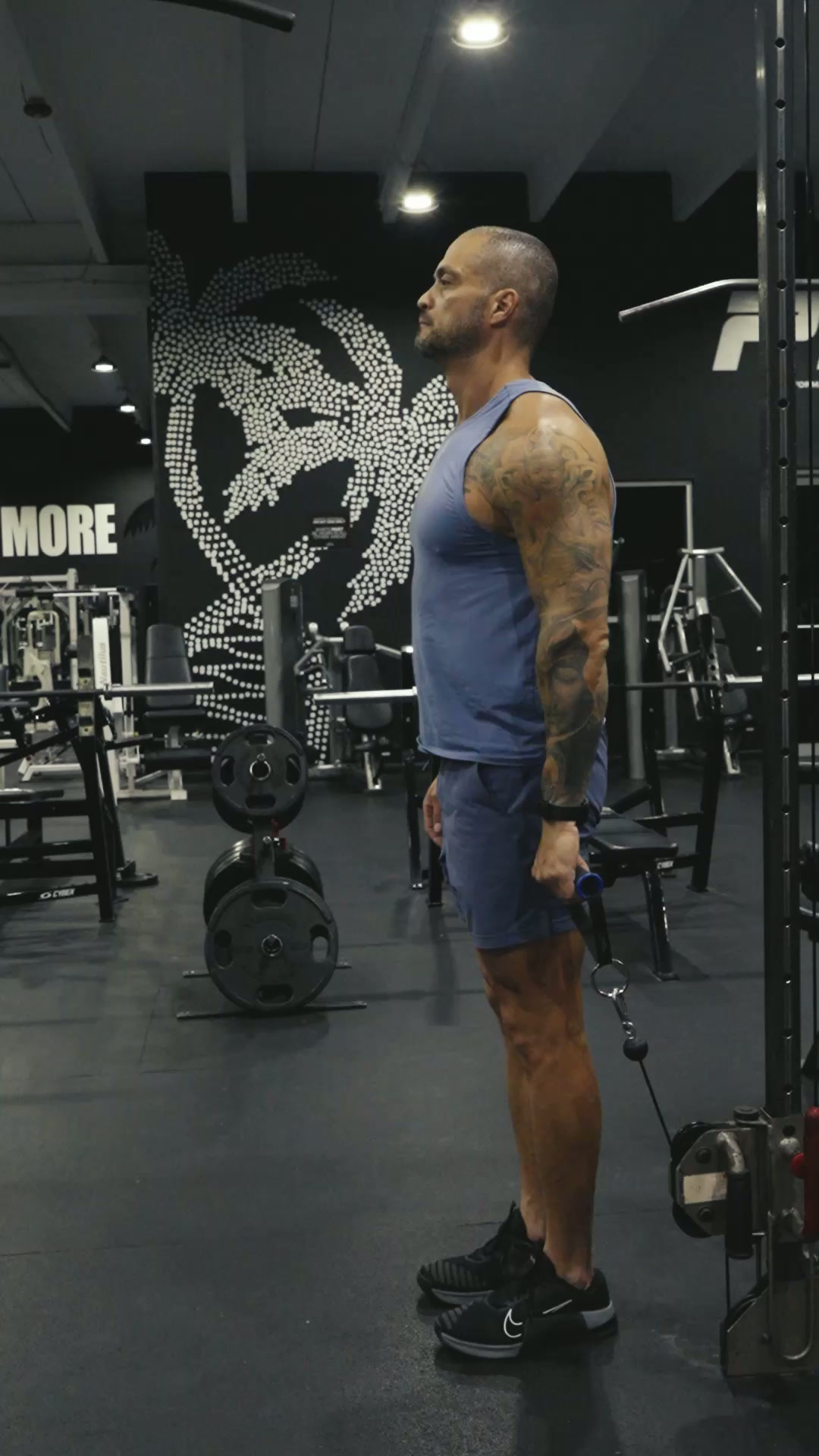 Cable Front Raise