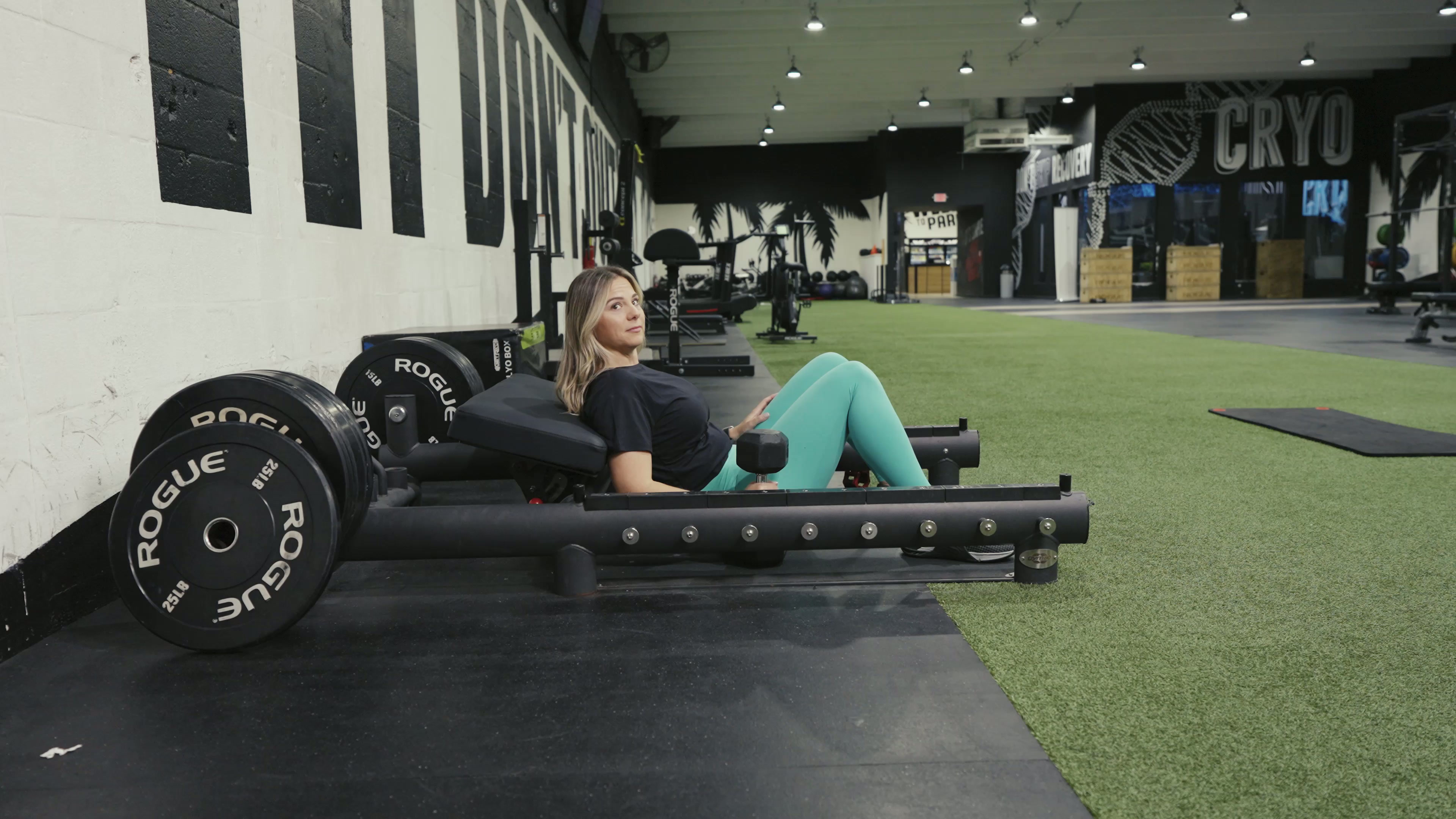 Dumbbell Hip Thrust