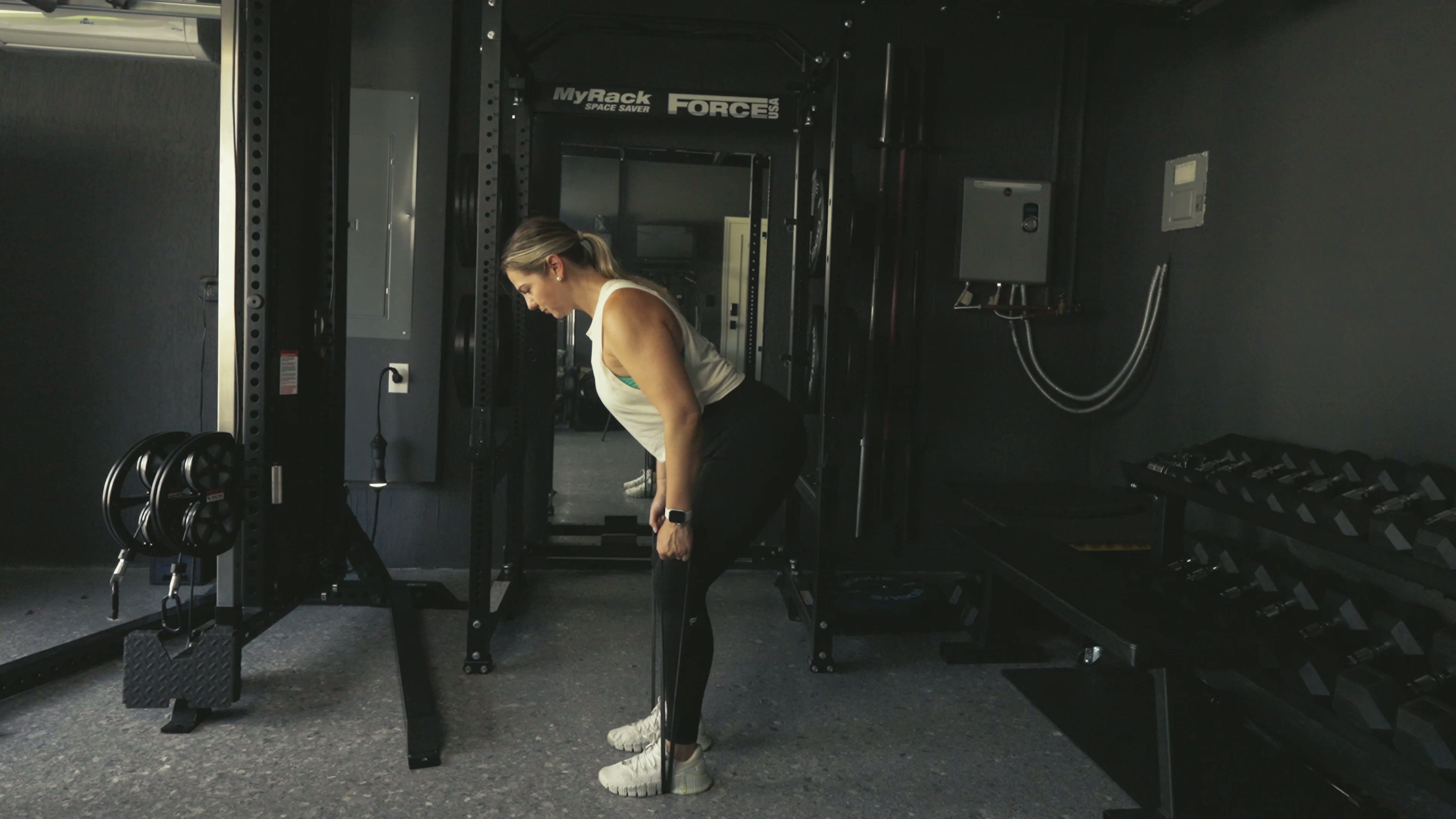 Banded Bent Over Row