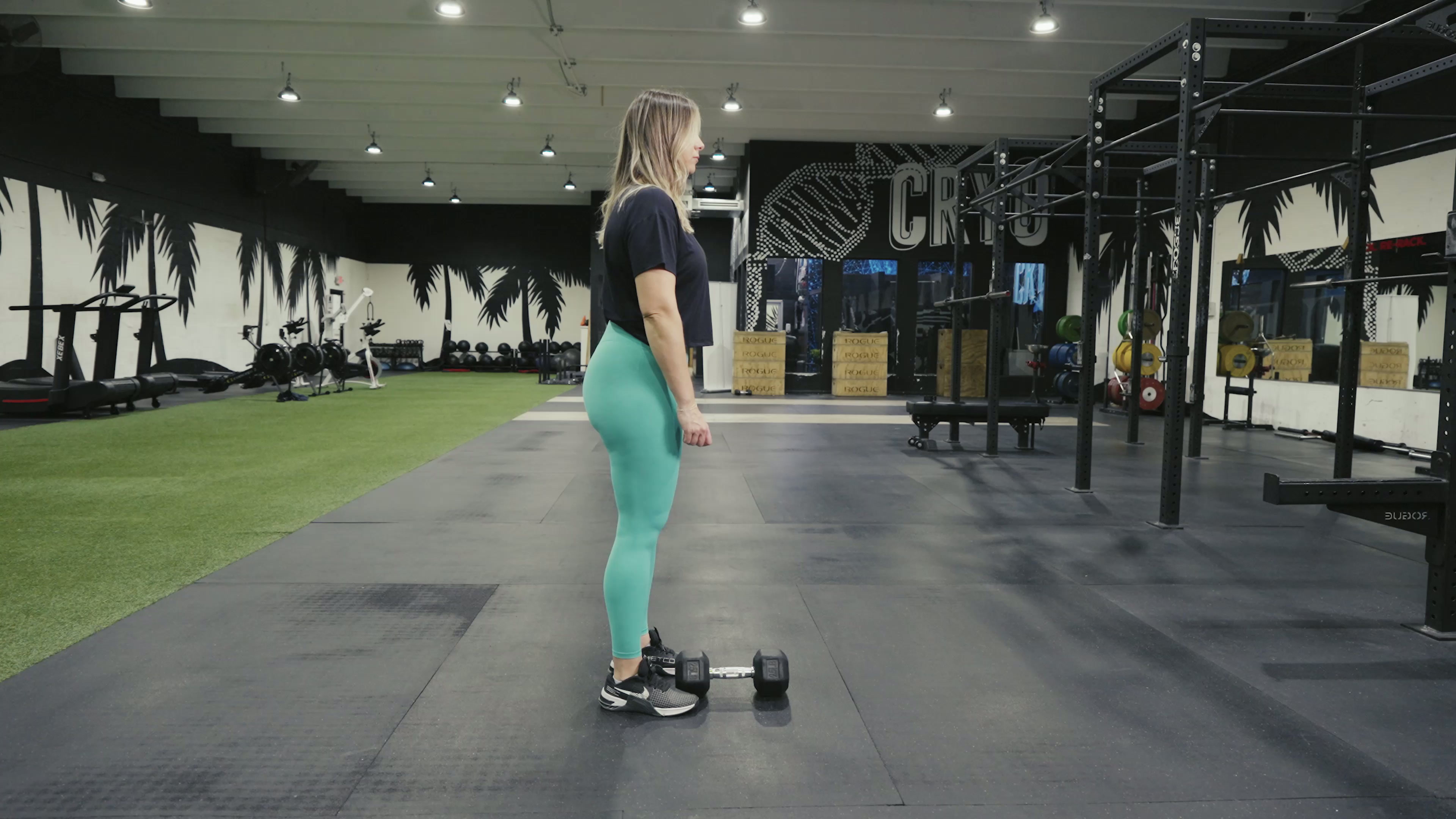 Dumbbell Sumo Deadlift