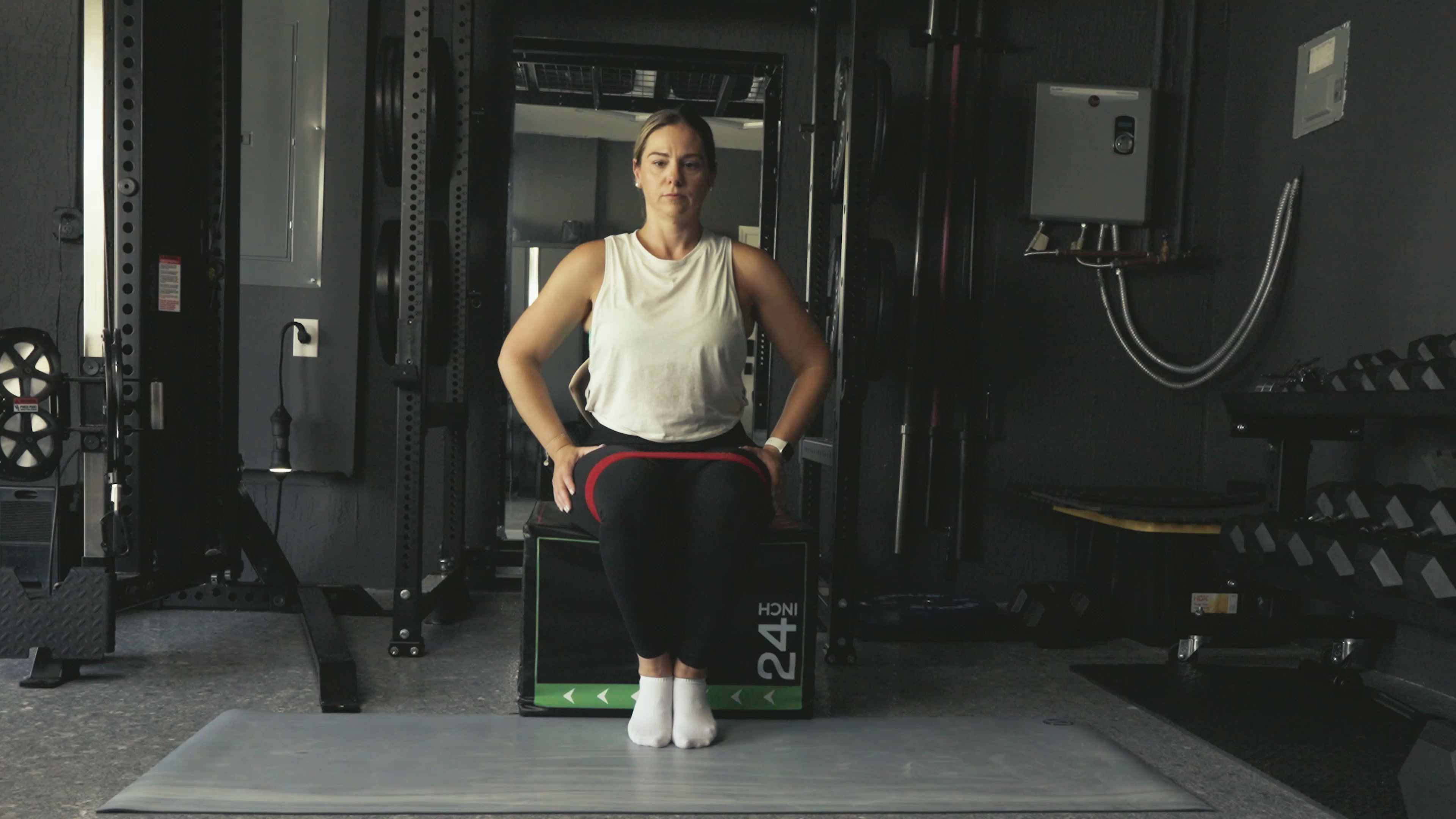 Seated Banded Abductors