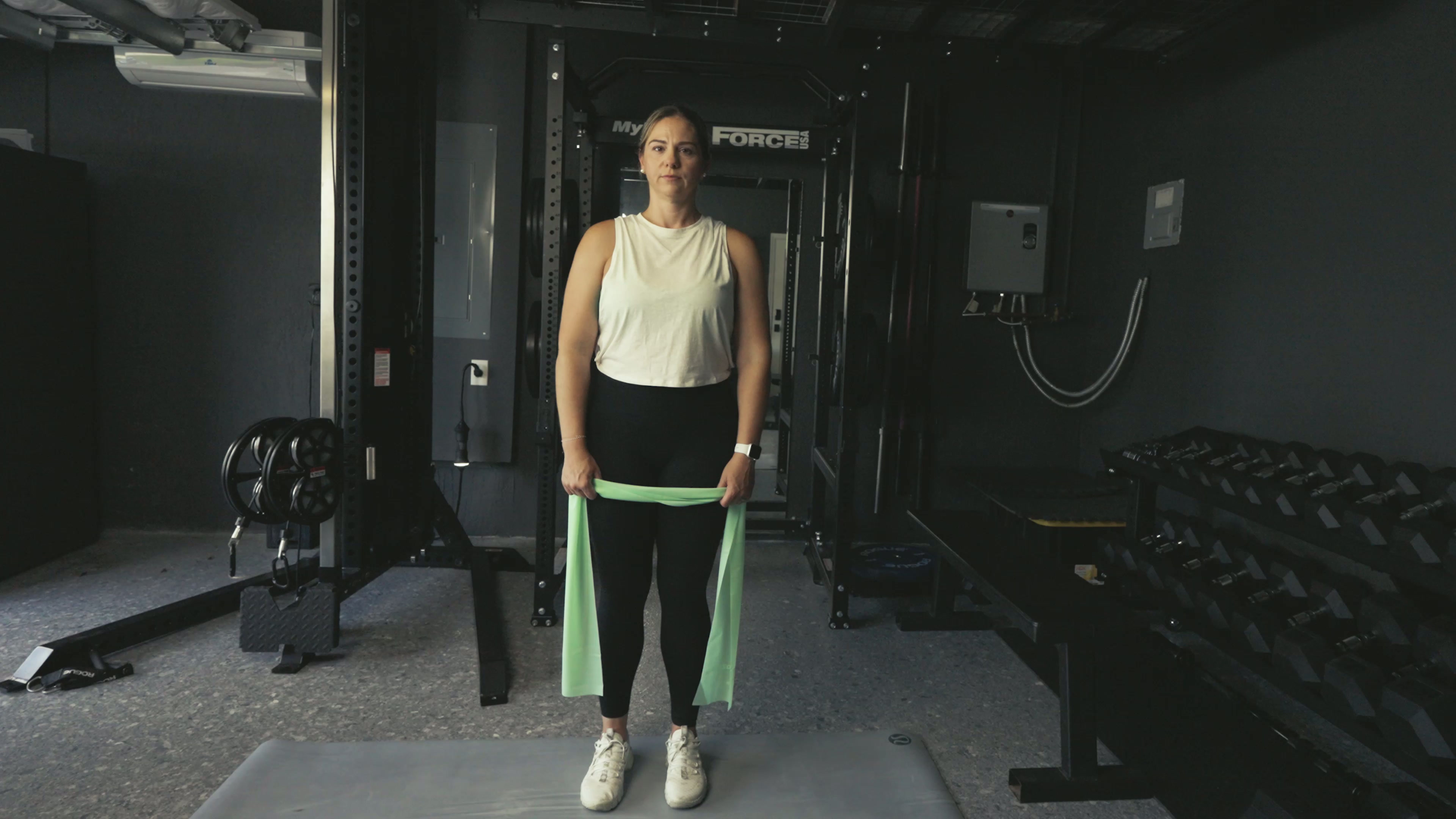 Banded Pull Apart: Double Arm