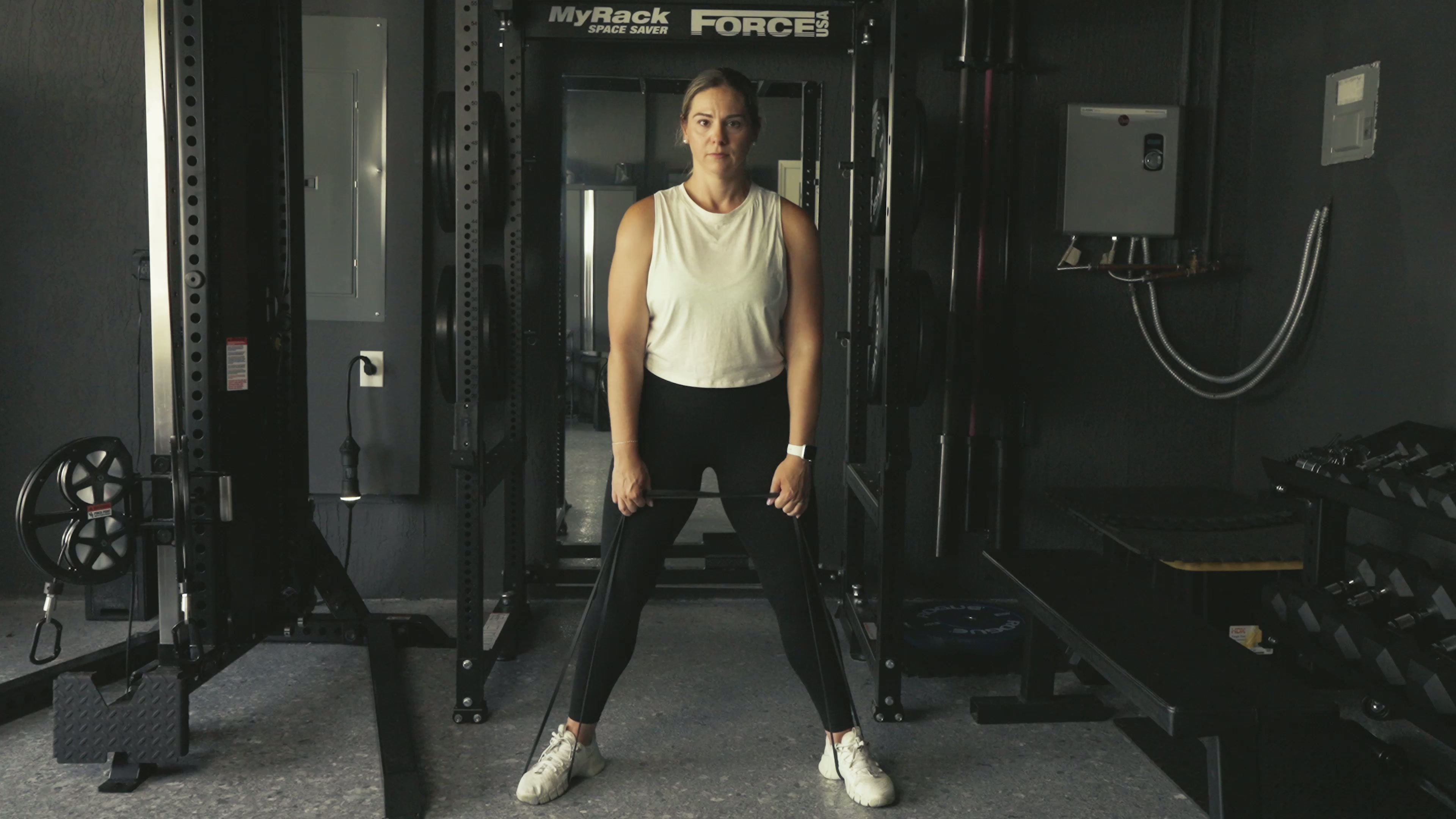 Banded Goblet Squat