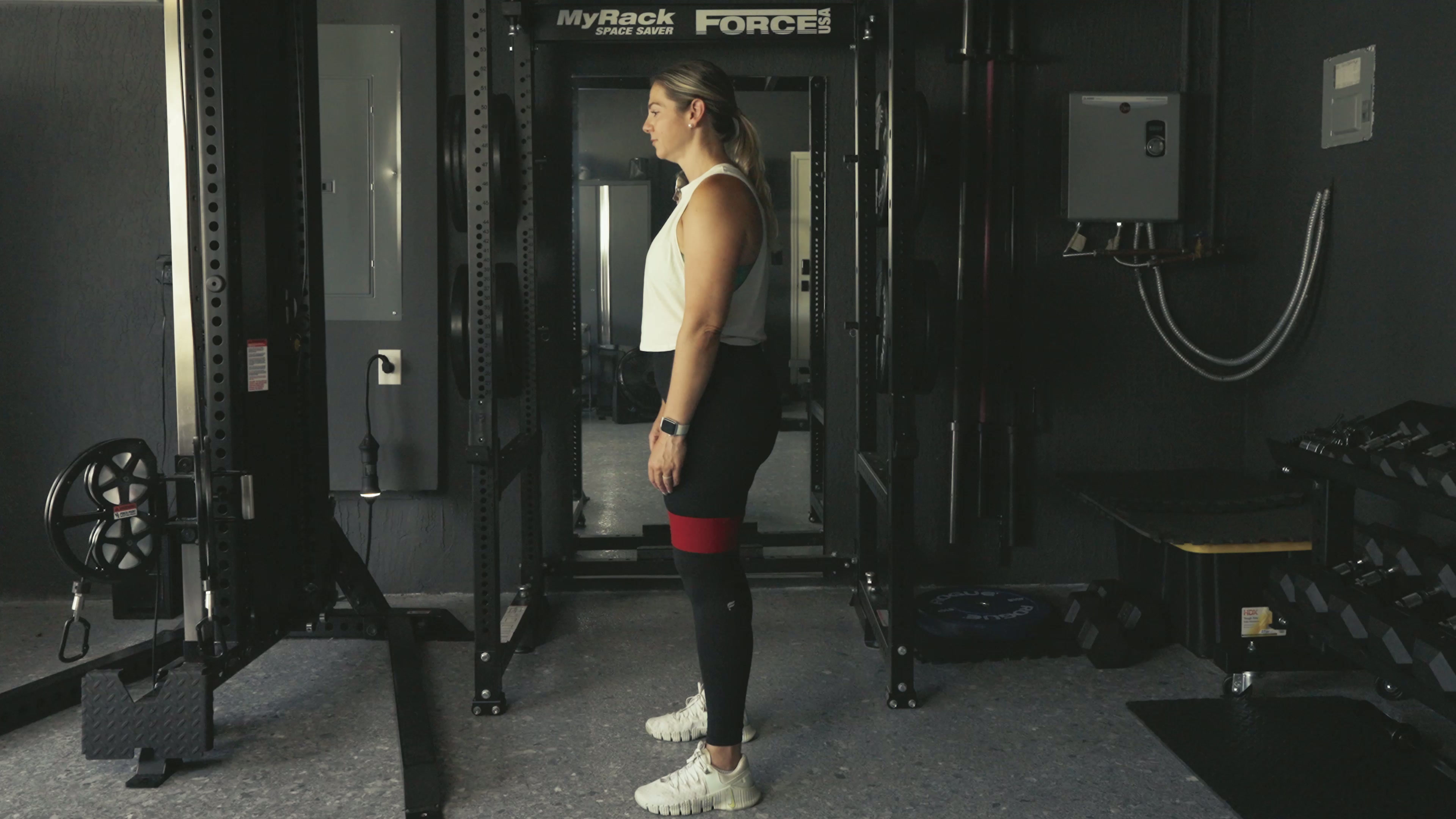 Banded Squat Pulse