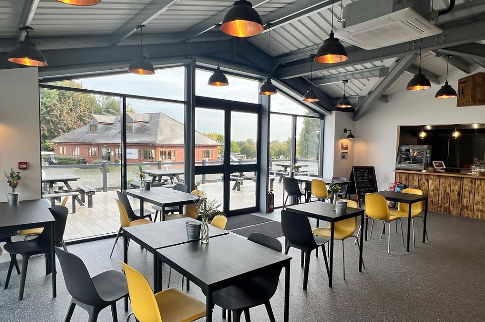 Cosgrove Store & Café — village café and local store at Cosgrove Holiday Park