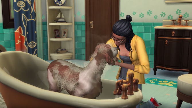 The Sims 4 Gatos e Cães: Informações, Logo e Renders