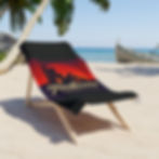 California Sunset Beach Towel - Tanifornia Lifestyle