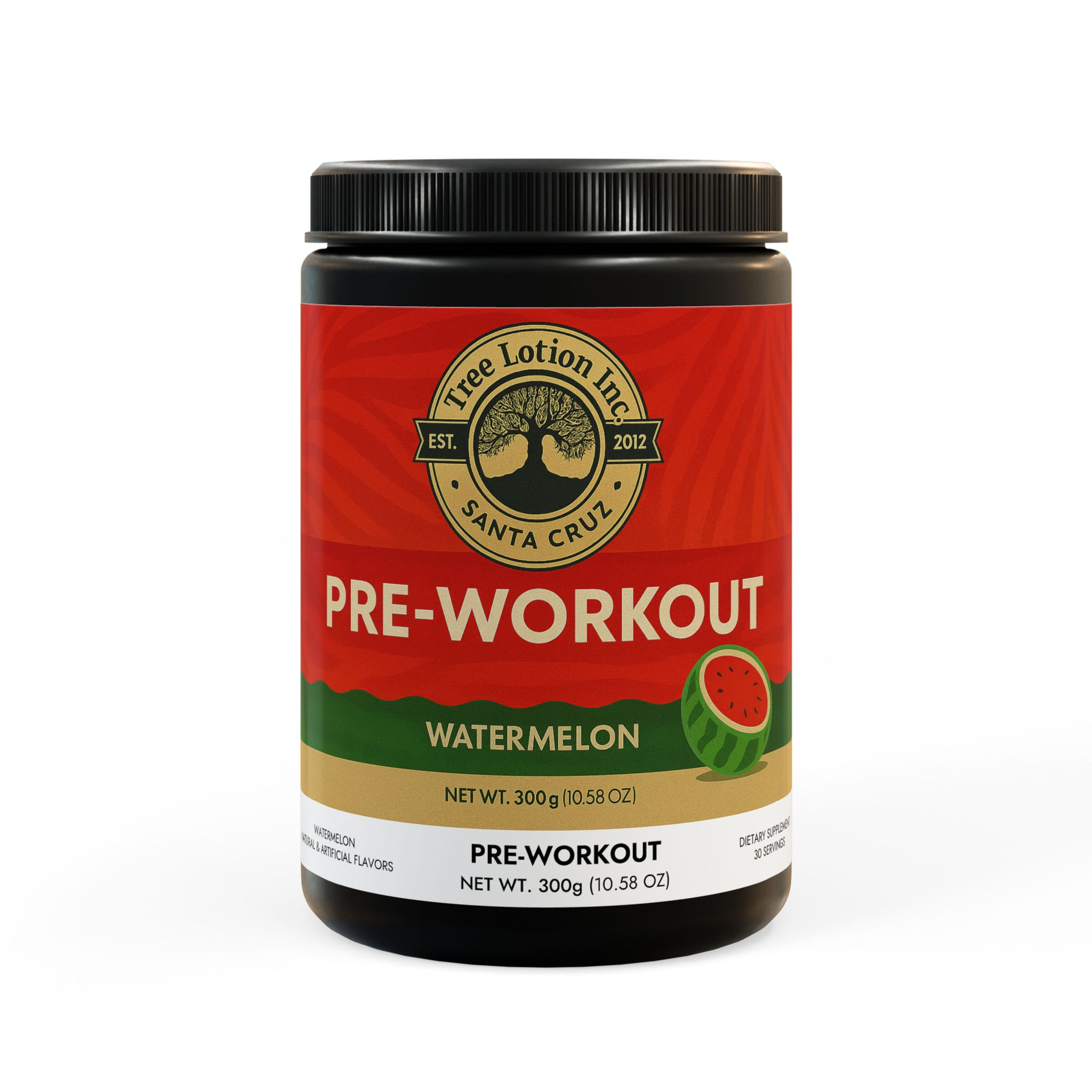 Pre-Workout Supplement, Watermelon (300g, 10.58oz)