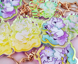 Unicorn Acrylic Charm (Fanart)