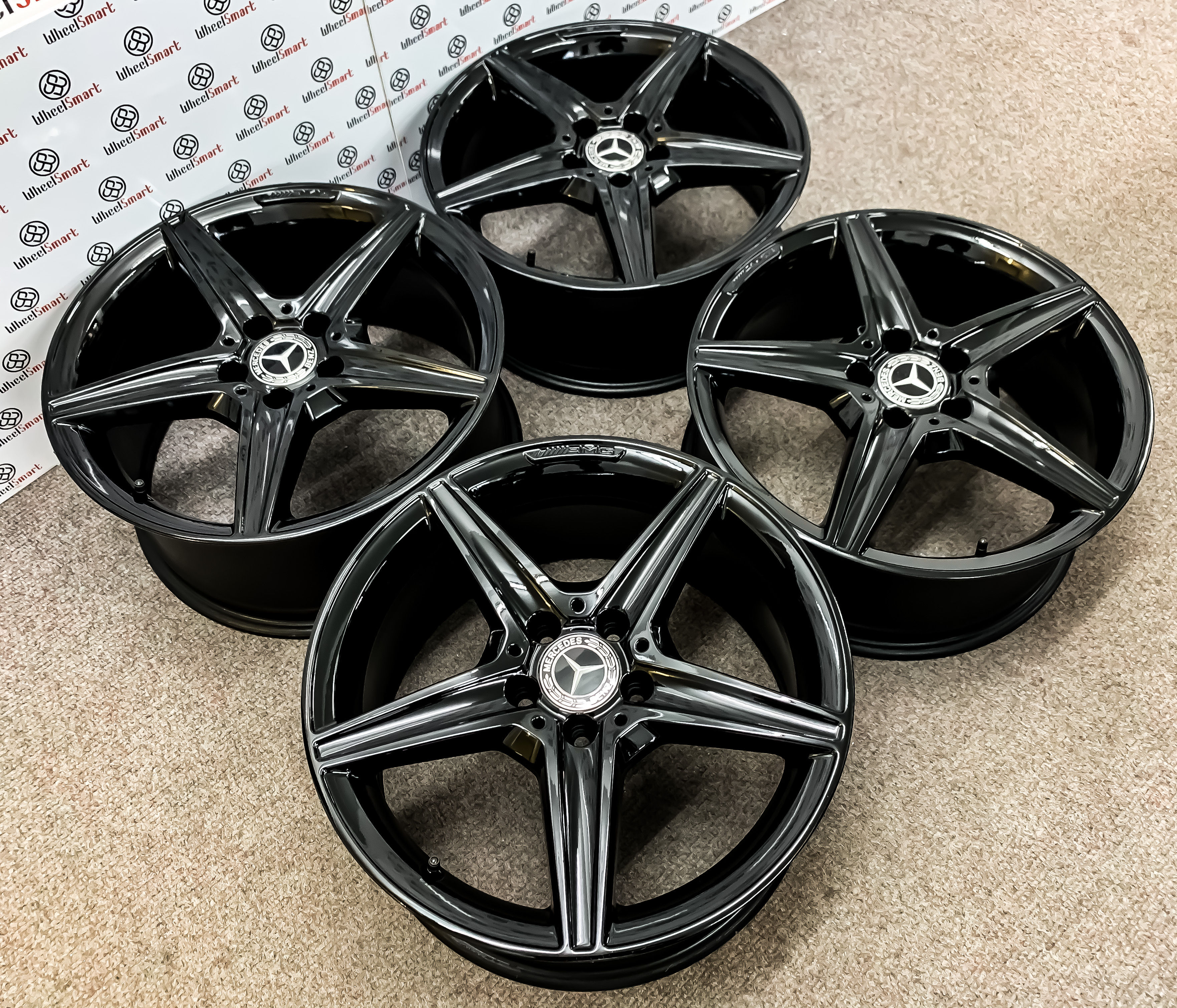 18" GENUINE MERCEDES AMG ALLOY WHEELS