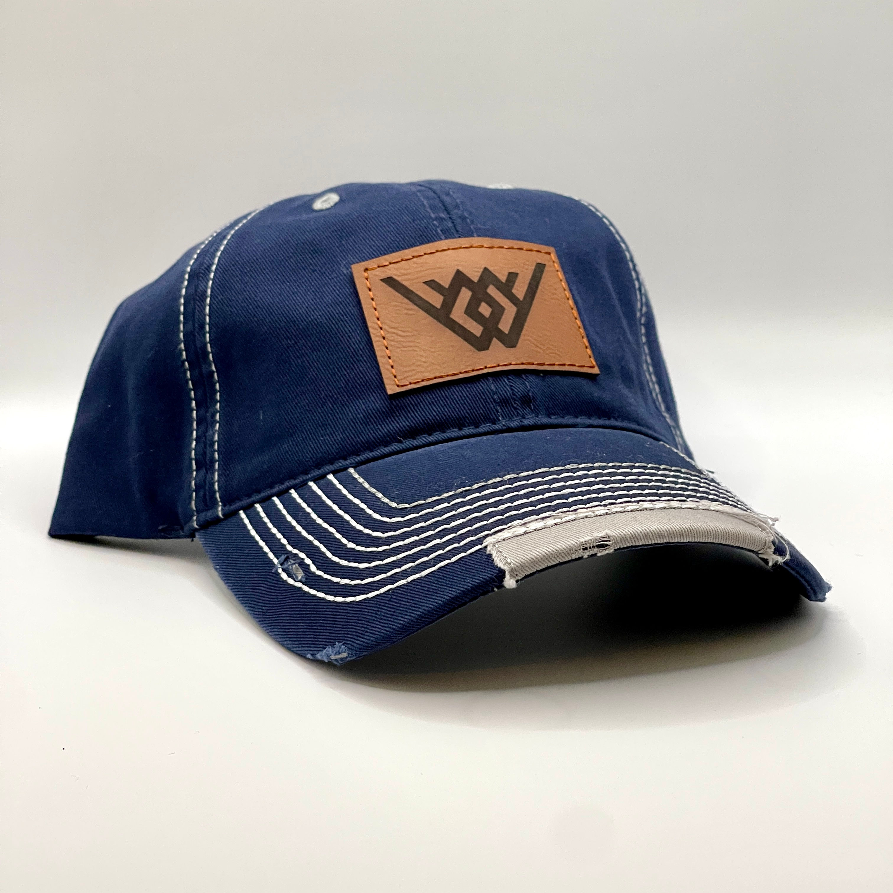 Leather Baseball Cap