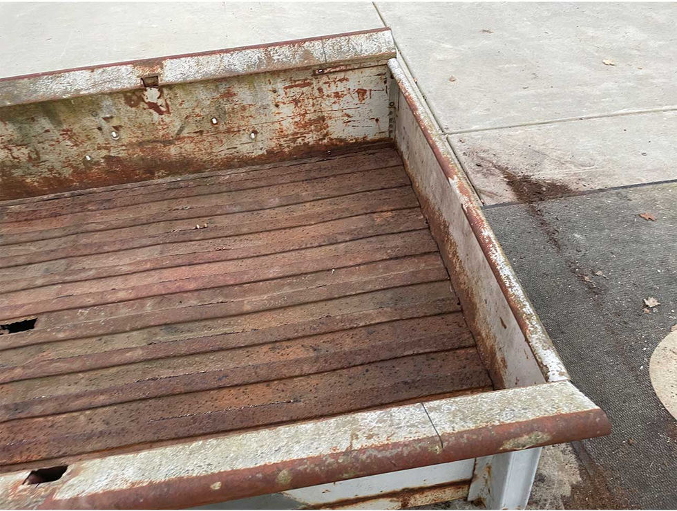 1950 Willy's Pickup Truck bed 