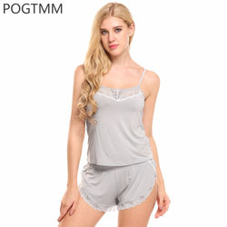 Copy of Copy of Lato-Śliczne-Sexy-Piżama-Piżama-Set-Kobiety-Floral-Lace-Camisole-Top-i-Szorty-Garnit